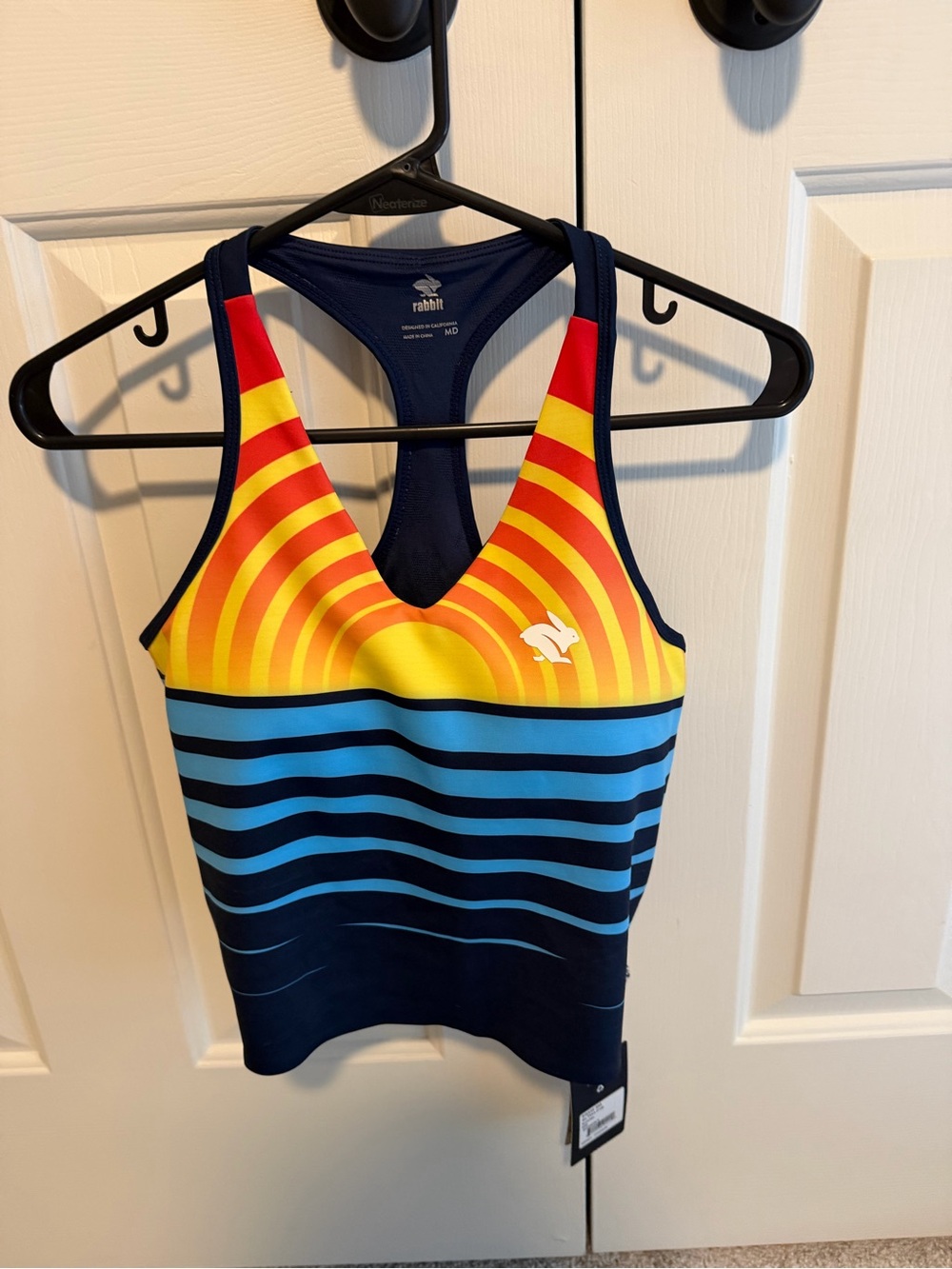 Rabbit Women’s Go Time crop in sunrise